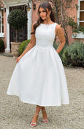 Clarabella_Midi_Dress_Ivory_Fiorefinesse