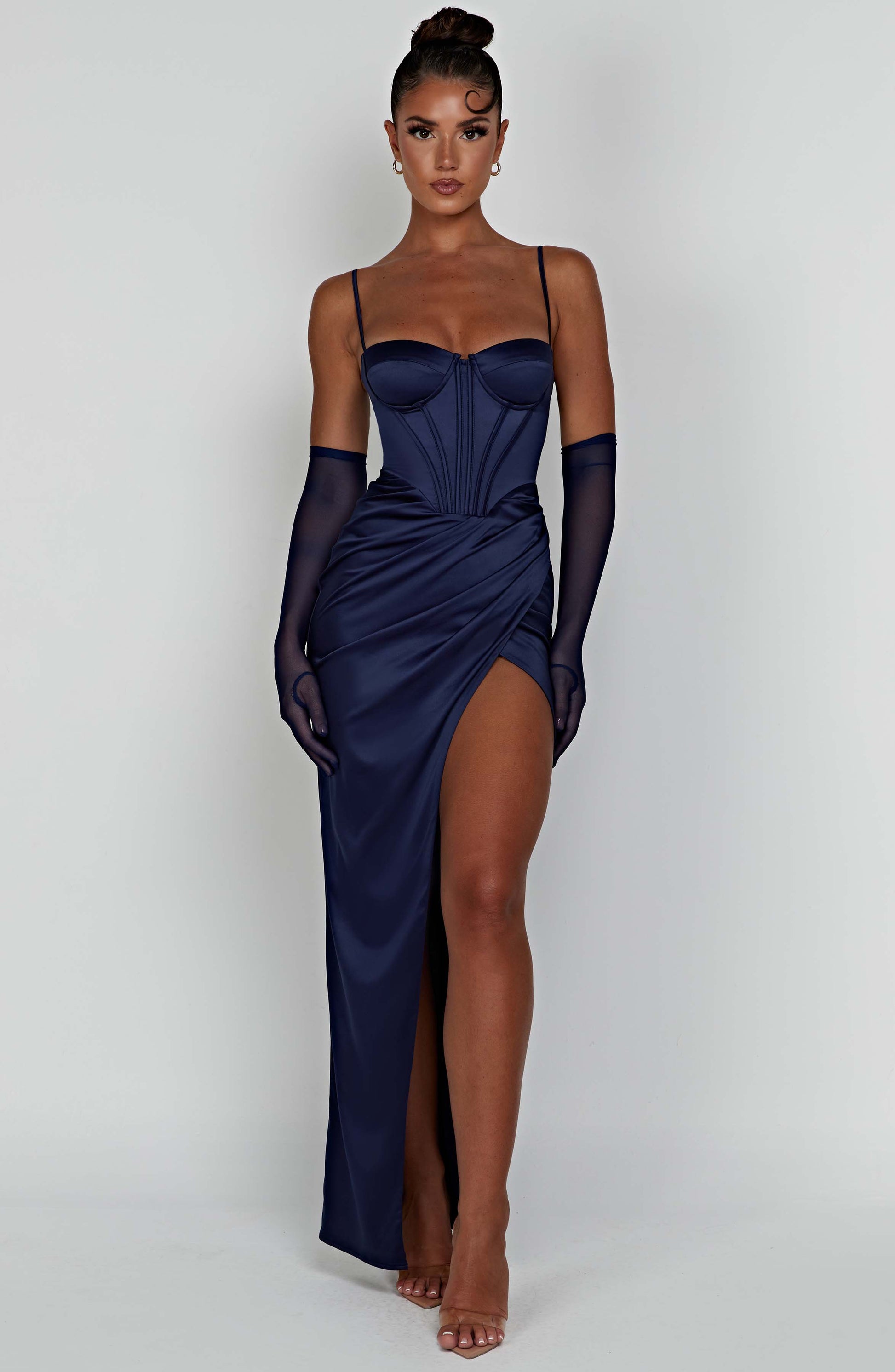 Despina_Maxi_Dress_Navy_Fiorefinesse