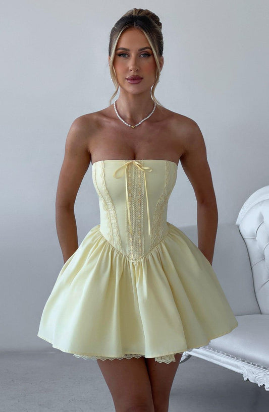 Evie_Mini_Dress_Lemon_Fiorefinesse