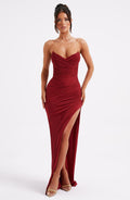 Giovanna_Maxi_Dress_Wine_Fiorefinesse