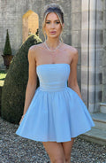 Katrina_Mini_Dress_Blue_Fiorefinesse