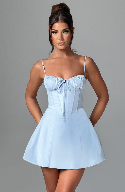 Lacey_Mini_Dress_Blue_Fiorefinesse