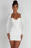 Louise_Mini_Dress_White_Fiorefinesse