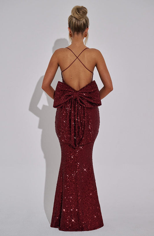 Meridith_Maxi_Dress_Wine_Fiorefinesse