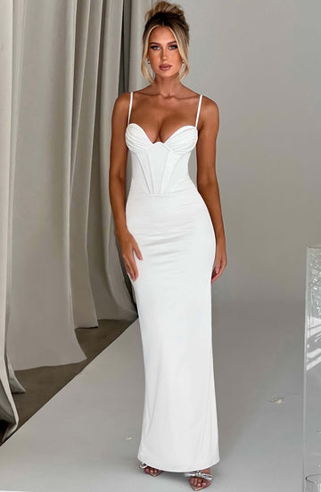 Onika_Maxi_Dress_Ivory_Fiorefinesse