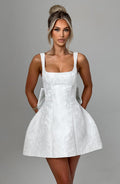 Orla_Mini_Dress_Ivory_Fiorefinesse