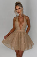 Pippa_Mini_Dress_Gold_Sparkle_Fiorefinesse