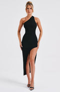 Saffira_Midi_Dress_Black_Fiorefinesse