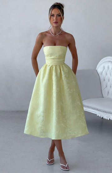 Saoirse_Midi_Dress_Lemon_Fiorefinesse