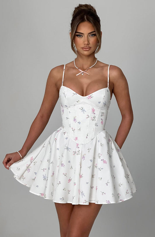 Analeigh Mini Dress - White