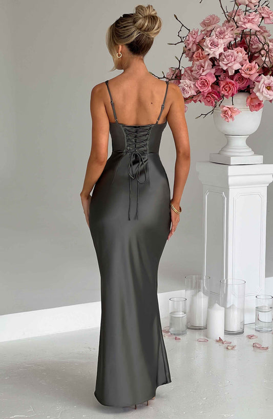 Robe longue Shae - Anthracite